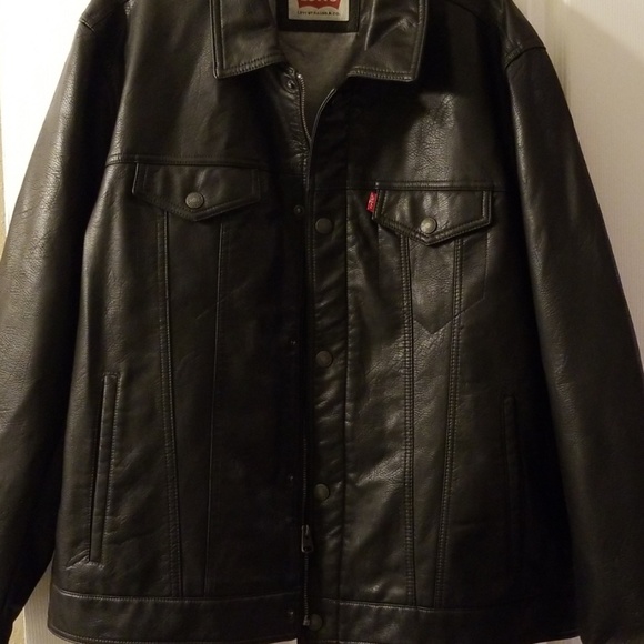 New Levi's Black Jacket LM7RU892 - Picture 5 of 8